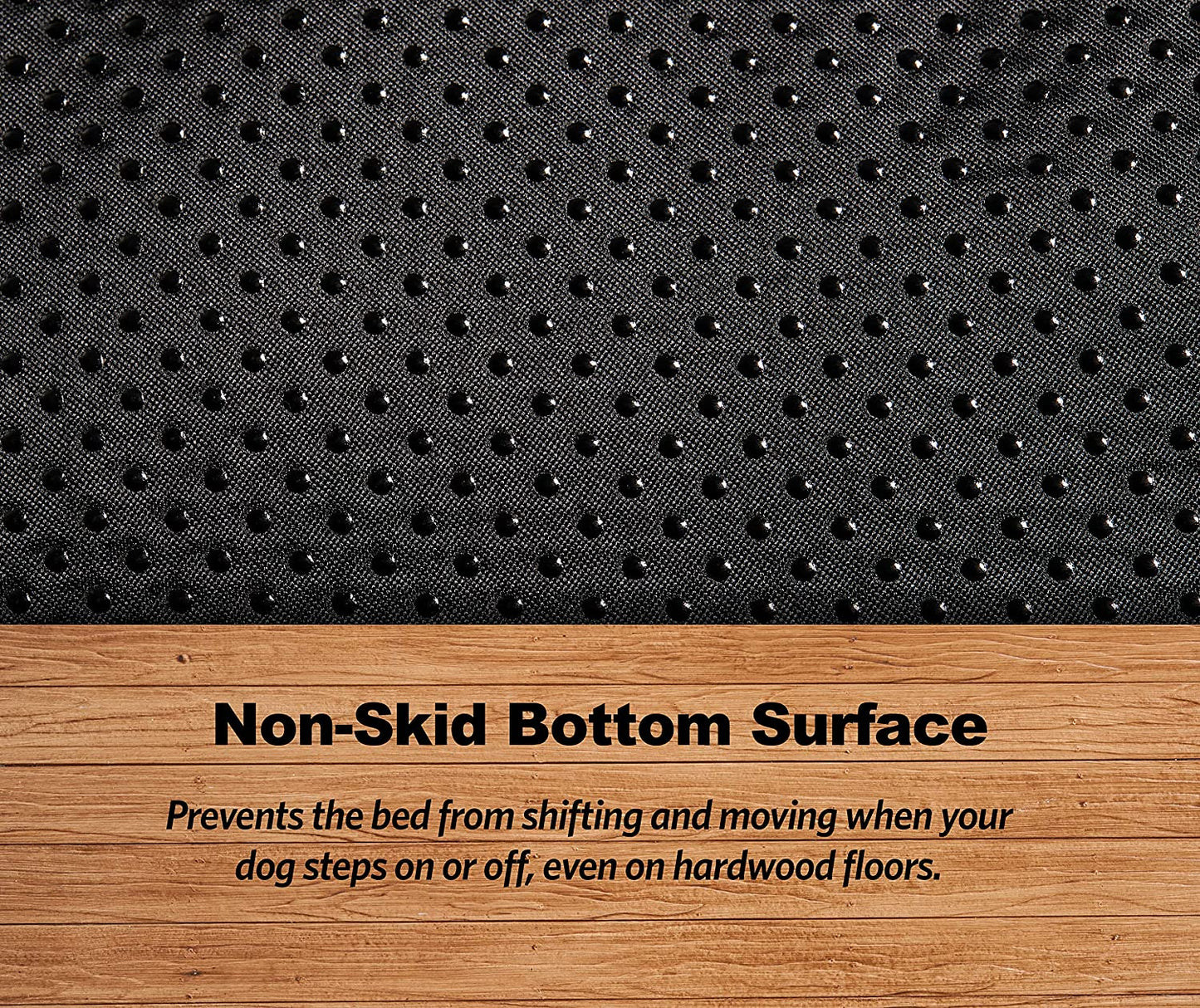 Intermediate Quiettime Deluxe Gray Ombré Swirl Plush Pet Bed, Machine Washable, Non-Skid Bottom, Soft Crate Mat for 36-Inch Crates